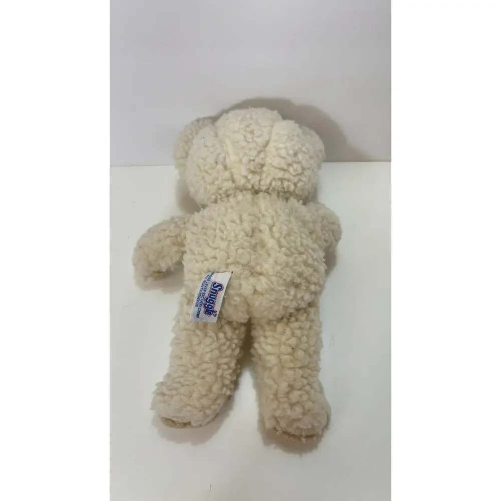Vintage 1986 Snuggle Bear Plush Stuffed Animal Russ Lever Brothers Teddy 10